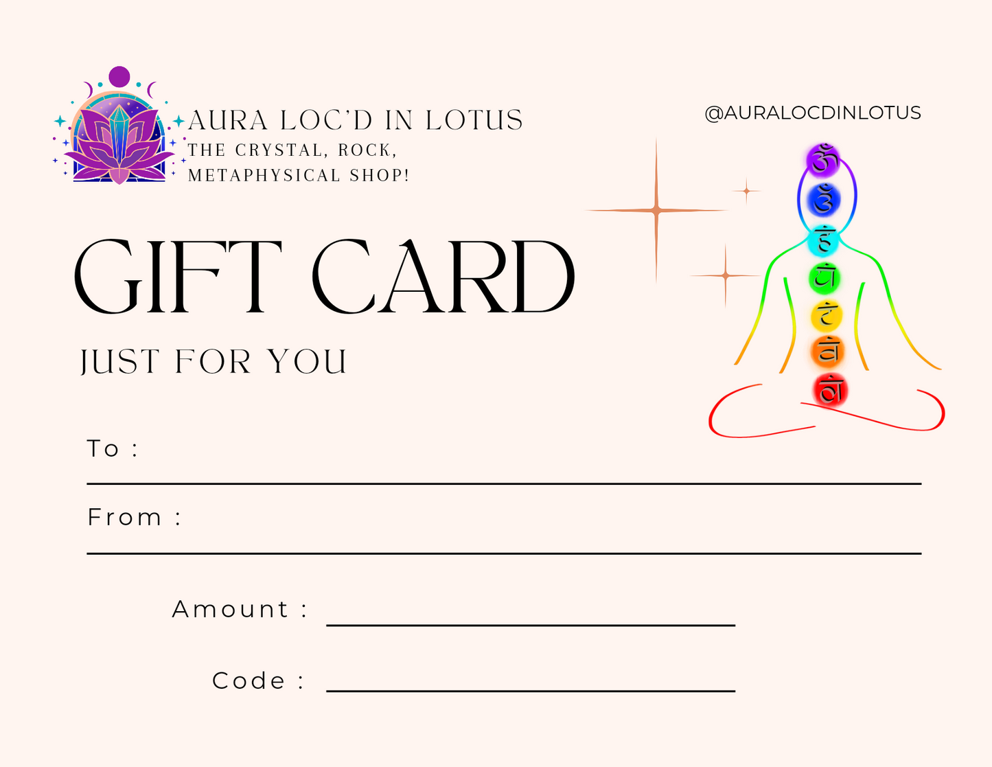 A L.I.L Gift Card 🎁