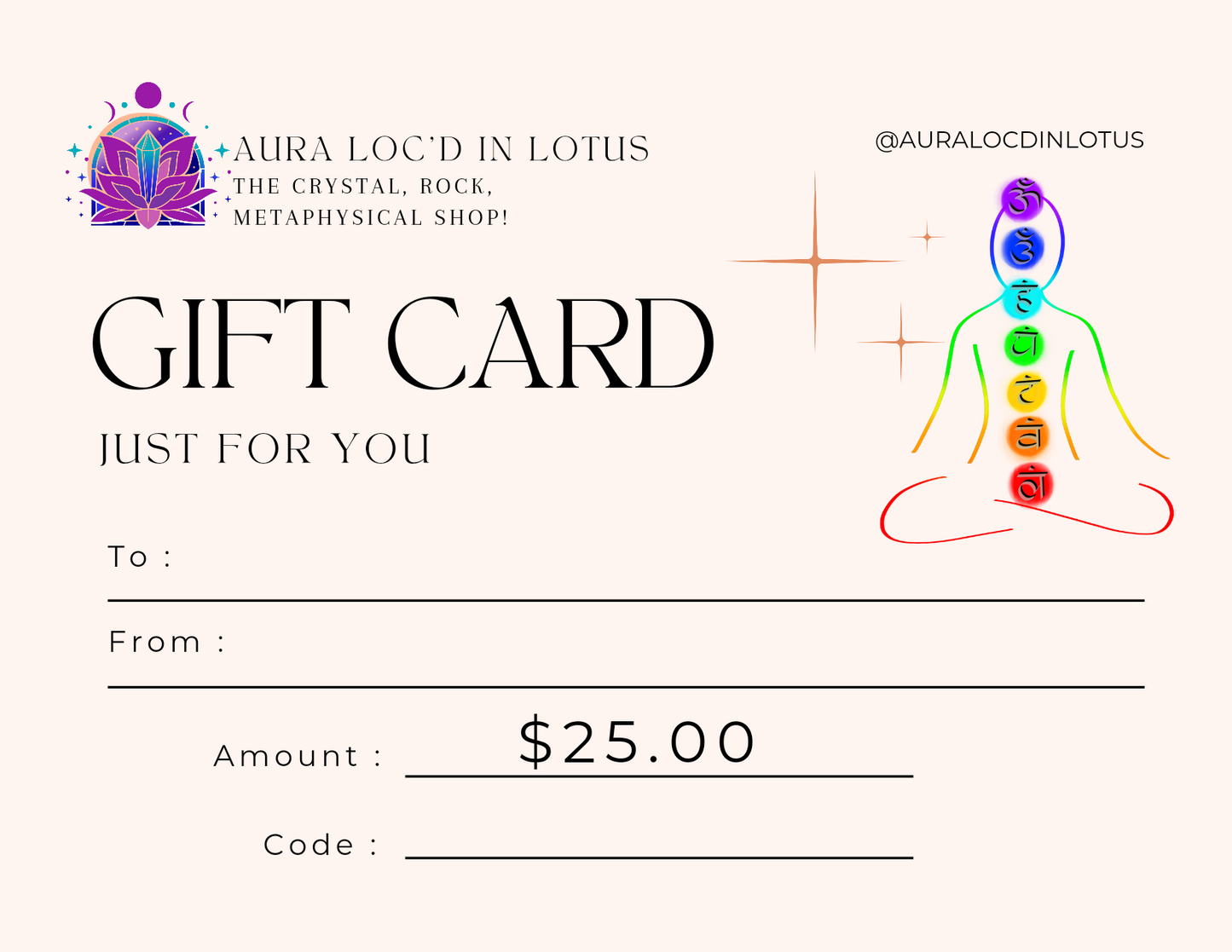 A L.I.L Gift Card 🎁