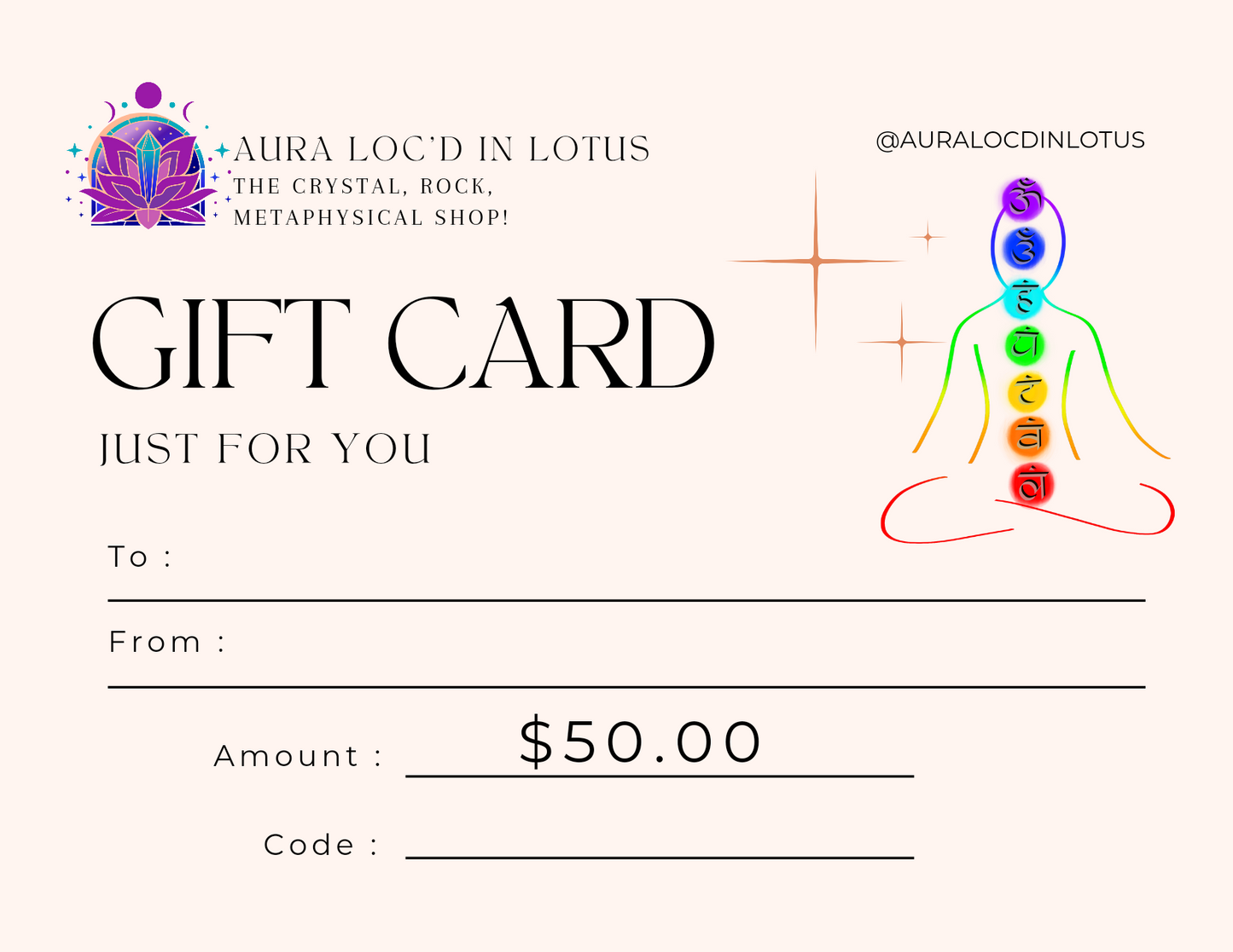 A L.I.L Gift Card 🎁