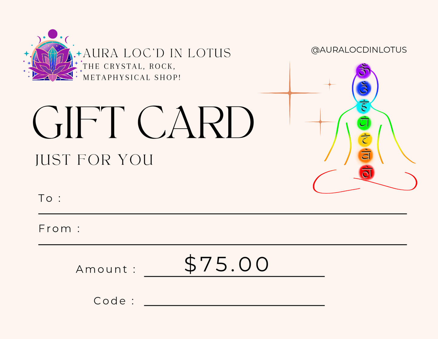 A L.I.L Gift Card 🎁