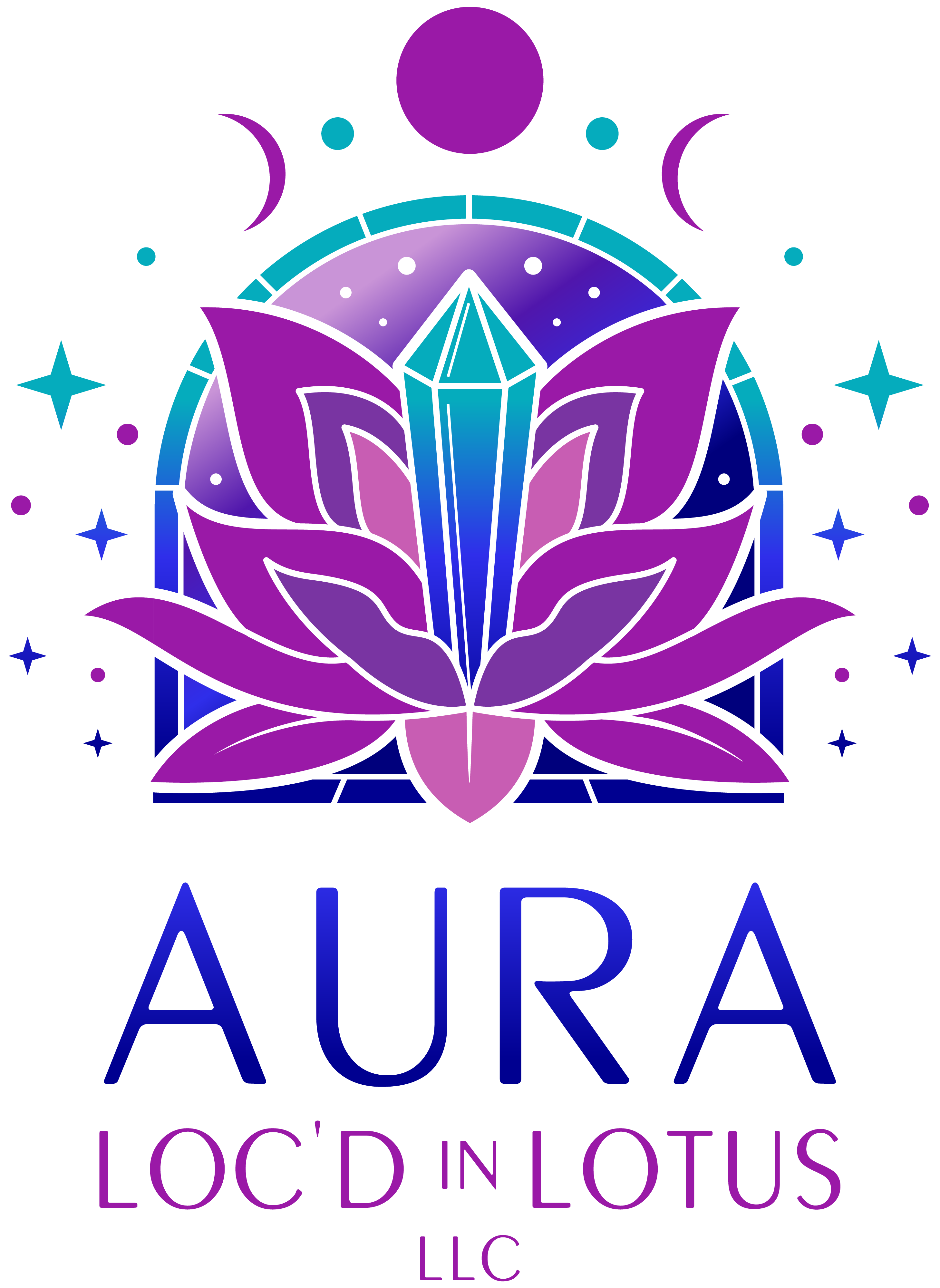 Aura Loc'd in Lotus 